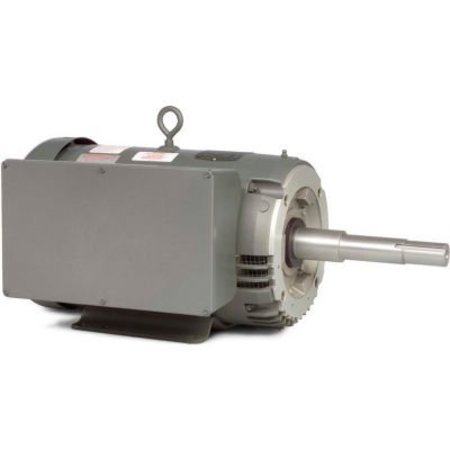 BALDOR-RELIANCE Baldor-Reliance Motor JPL1512T, 10HP, 1725RPM, 1PH, 60HZ, 215JP, 3744LC, ODTF JPL1512T